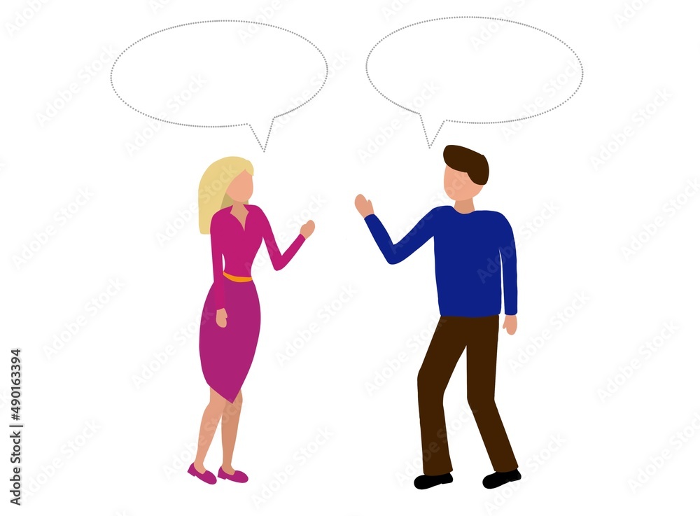 people talking with Talking bubble, Communication people talking with Talking bubble, Communication