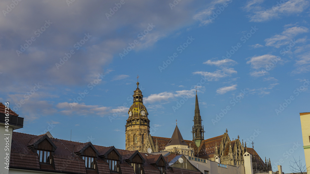 Architecture. Cathedral and old town