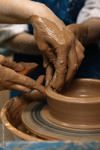 hands of a potter