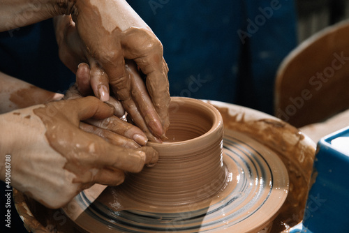 hands of a potter