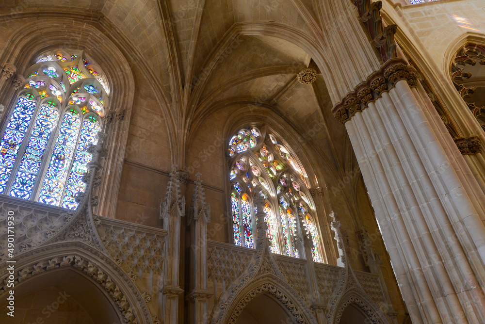 Capela do Fundador im Kloster von Batalha, Portugal Stock Photo | Adobe ...