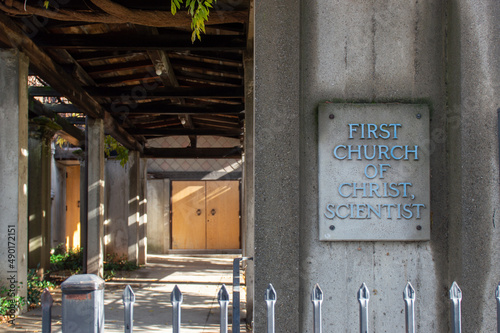 Billede på lærred First Church of Christ, Scientist, Berkeley
