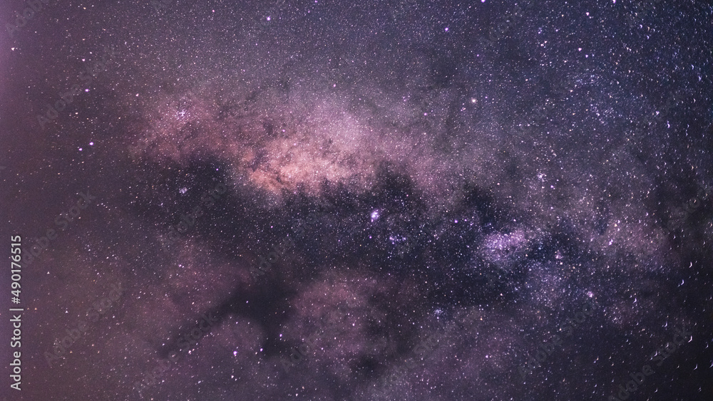 milky way galaxy stars background 