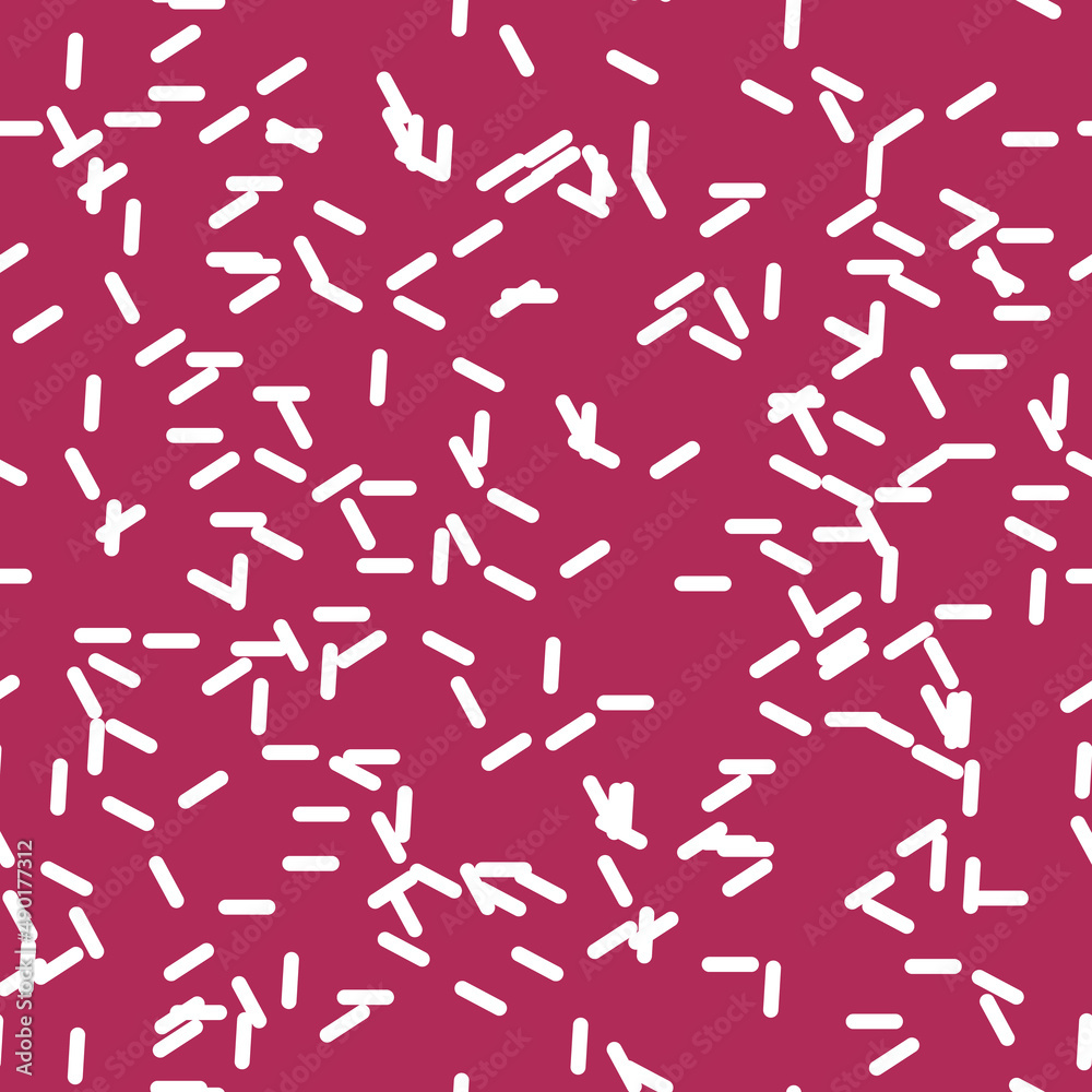 Sprinkles seamless pattern. Sprinkles on solid background repeating pattern design. Vector illustration Sprinkles seamless pattern. Sprinkles on solid background repeating pattern design. Vector illustration