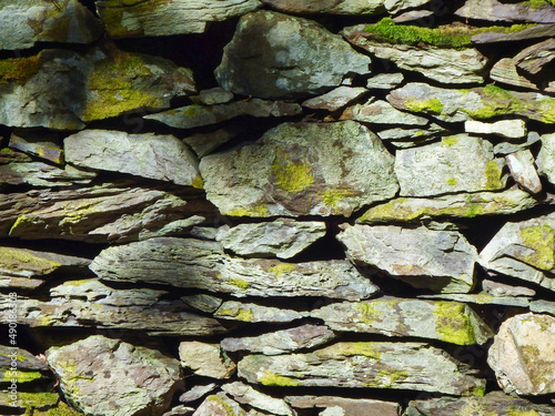 Foto Bunch of rocks on top of each other - perfect for wallpapers