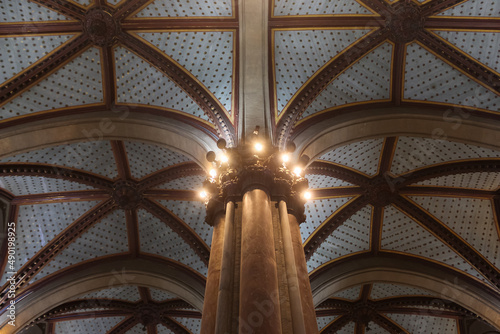 Interior of the Chhatrapati Shivaji Maharaj terminus Mumbai