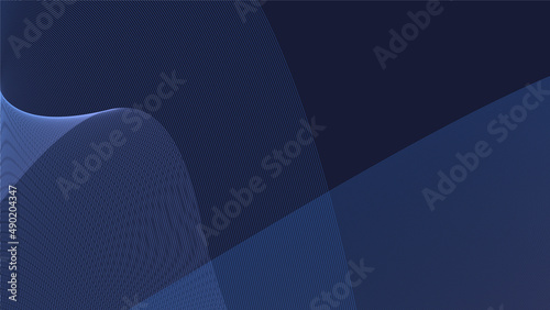 elegant wavey abstract blue background with lines