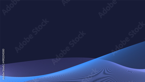 wavey technology blue abstract background