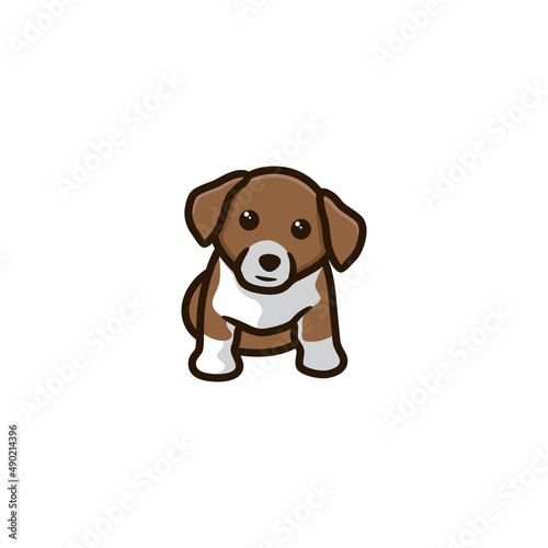 Puppy Dog Mascot Logo Design