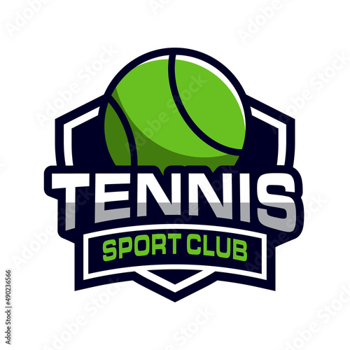 tennis logo design, sports logo