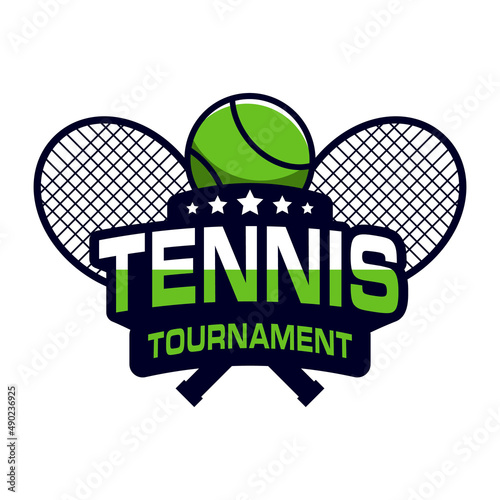 tennis logo design, sports logo
