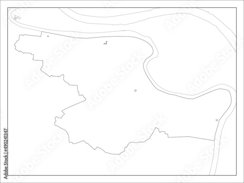 荒川区の地図です。