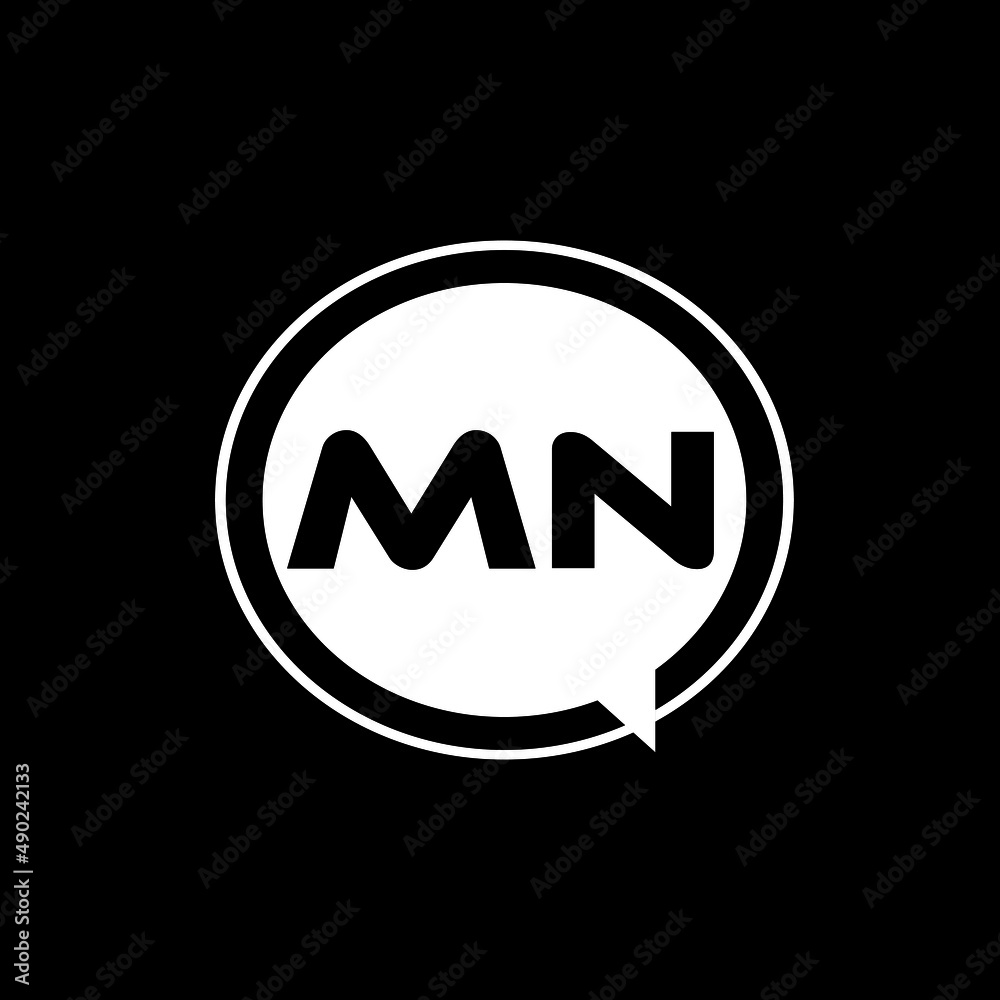 MN letter logo design with black background in illustrator, vector logo modern alphabet font overlap style. calligraphy designs for logo, Poster, Invitation, etc. MN letter logo design with black background in illustrator, vector logo modern alphabet font overlap style. calligraphy designs for logo, Poster, Invitation, etc.