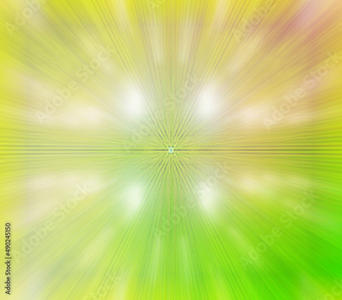 Abstract psychedelic burst background image.