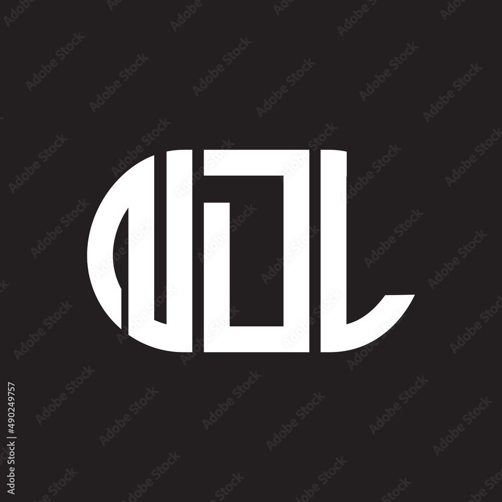 NDL letter logo design on black background. NDL creative initials letter logo concept. NDL letter design. NDL letter logo design on black background. NDL creative initials letter logo concept. NDL letter design.