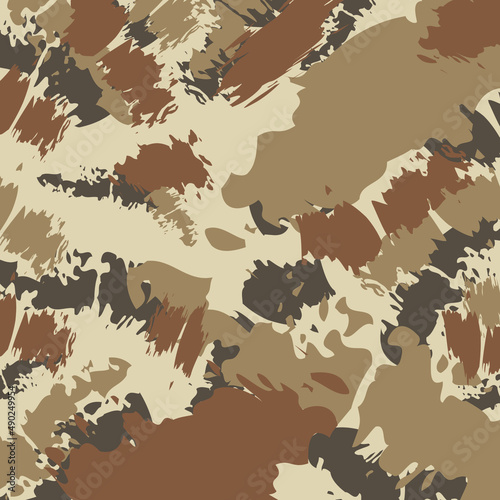 desert sand brown combat camouflage stripes animal pattern military background