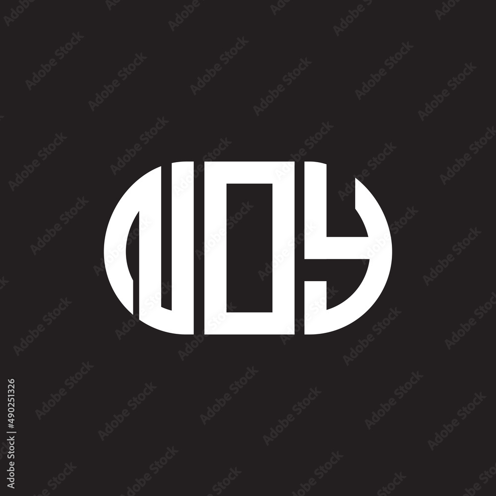NOY letter logo design on black background. NOY creative initials letter logo concept. NOY letter design. NOY letter logo design on black background. NOY creative initials letter logo concept. NOY letter design.