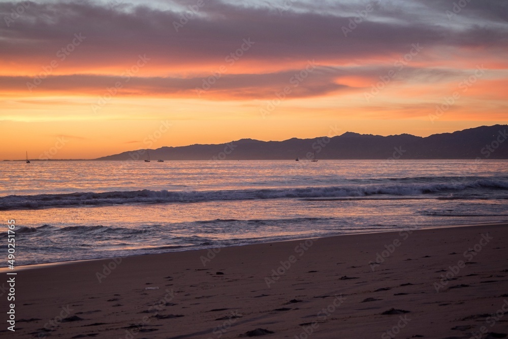 Obraz premium SoCal Sunsets at Playa del Rey