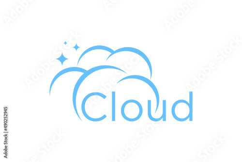 Modern Initial CB for Cloud logo design inspiration