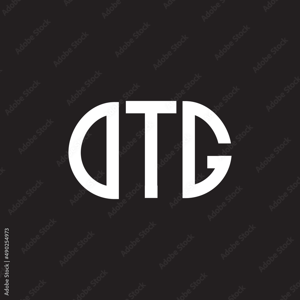 OTG letter logo design on black background. OTG creative initials letter logo concept. OTG letter design. OTG letter logo design on black background. OTG creative initials letter logo concept. OTG letter design.