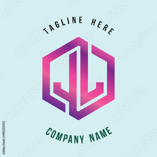 JL  lettering logo is simple, easy to understand and authoritative