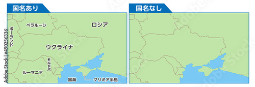 ロシア・ウクライナ周辺地図素材、ニュース、世界情勢