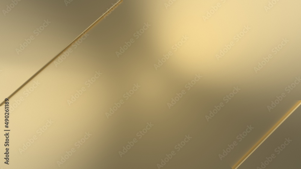 gold presentation template 3d illustration rendering gold presentation template 3d illustration rendering