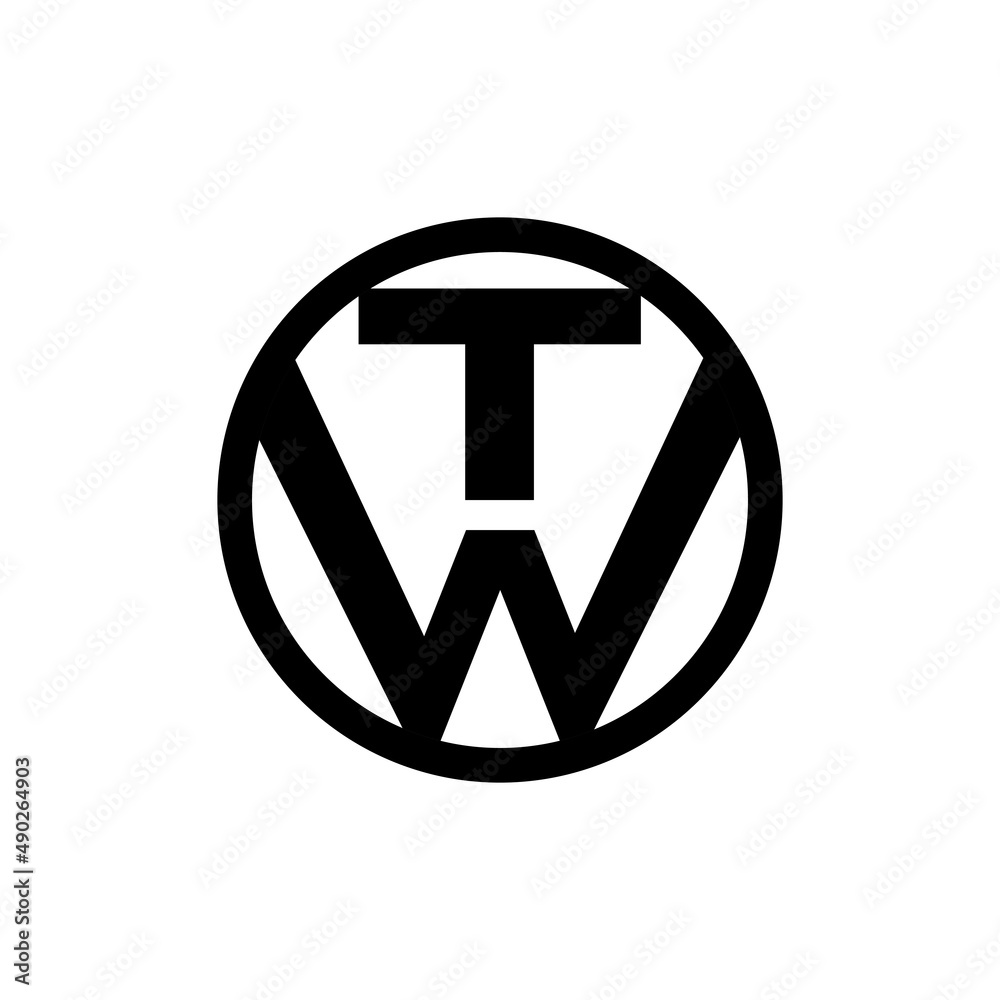 TW logo Vector, Tw logo Illustrations TW logo Vector, Tw logo Illustrations