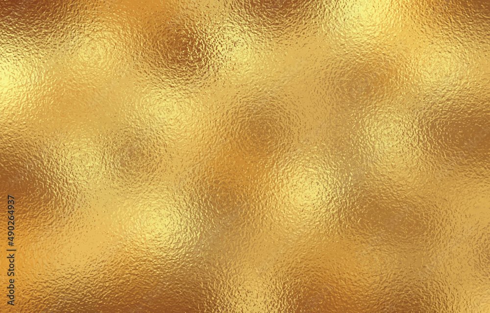 Shiny Glossy Gold Foil Texture Background Metallic Surface Wallpaper 