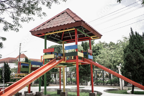 a playground located near zero kilometer yogyakarta