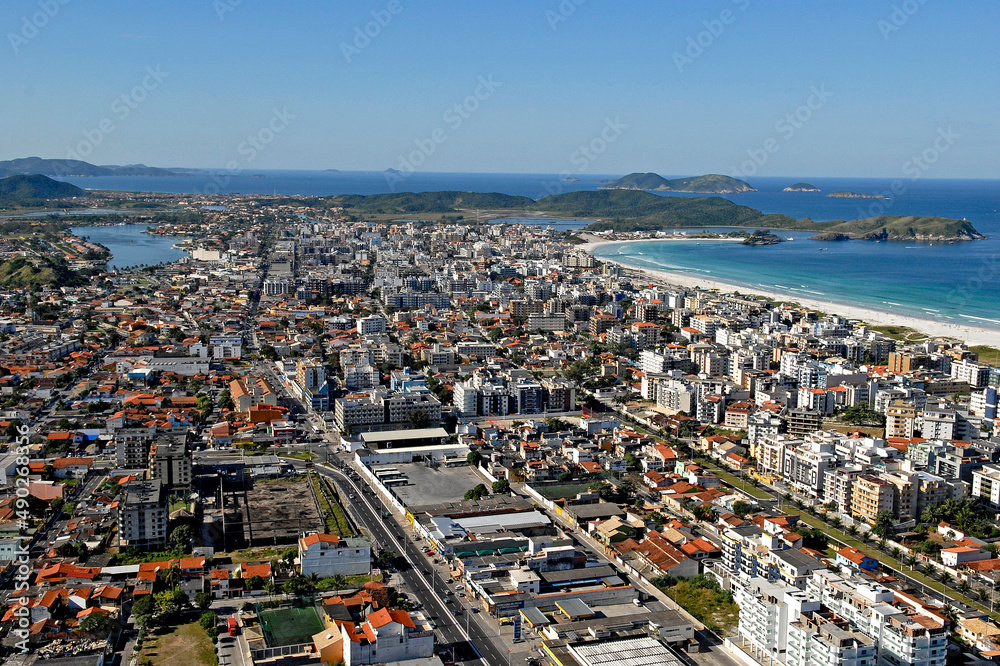 Naklejka premium Cidade de Cabo Frio. Rio de Janeiro.