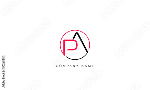 AP, PA, AP, Letters Logo Monogram