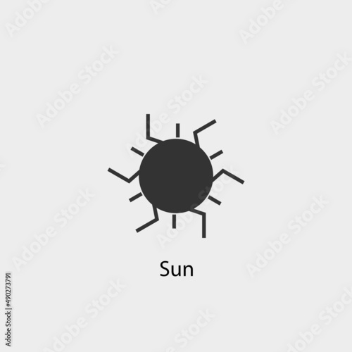 Sun vector icon illustration sign  © STUDIOXI
