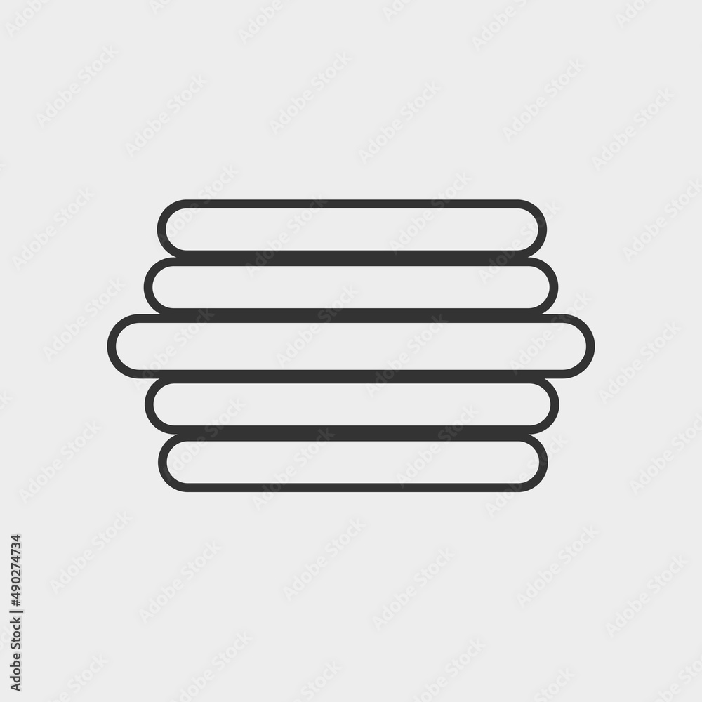 Bee hive vector icon illustration sign Bee hive vector icon illustration sign