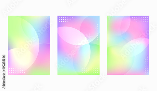 Abstract geometric background. Shapes composition for poster, flyer and landing page. Vector gradient futuristic wallpaper. EPS 10