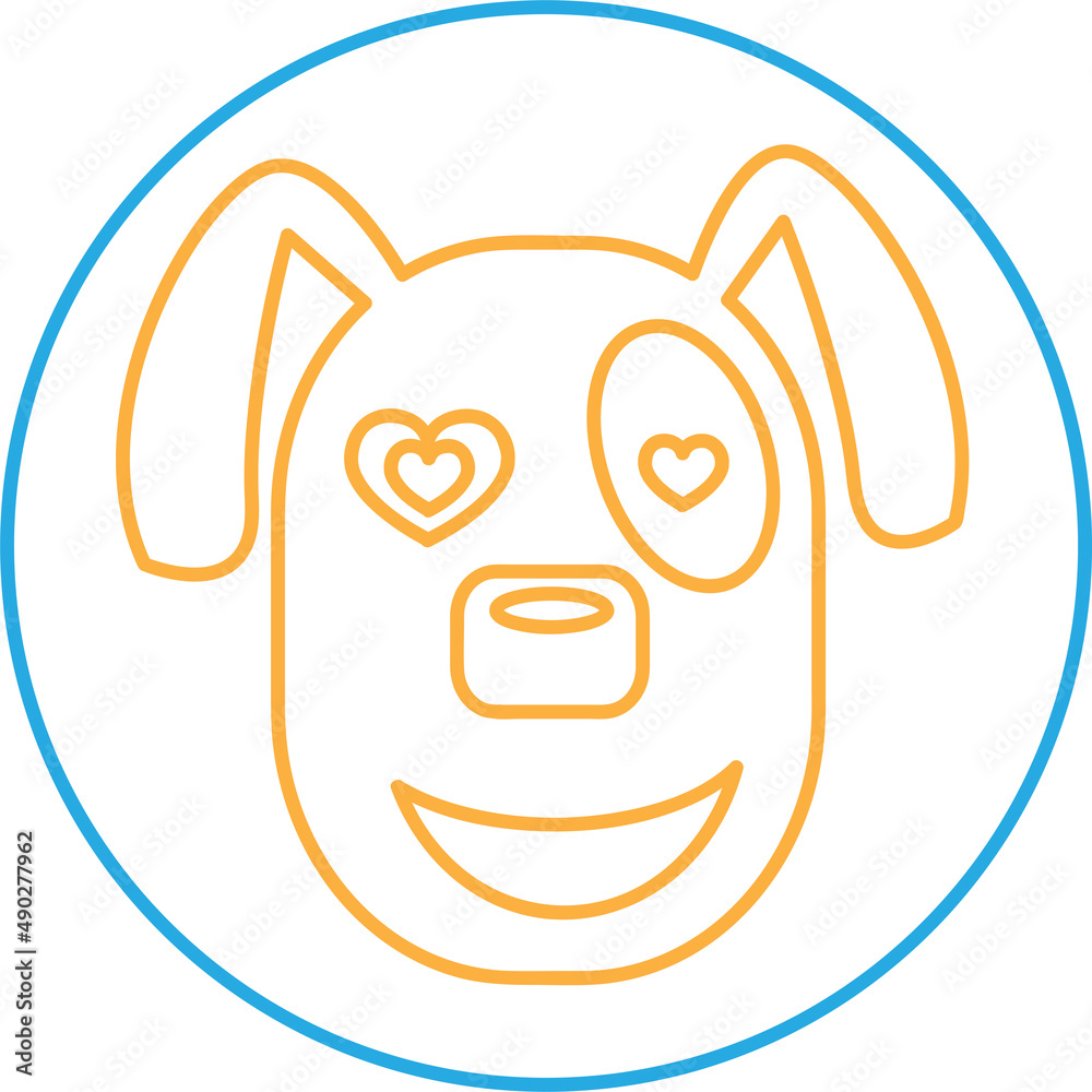 Dog Icon animal sign symbol design Dog Icon animal sign symbol design