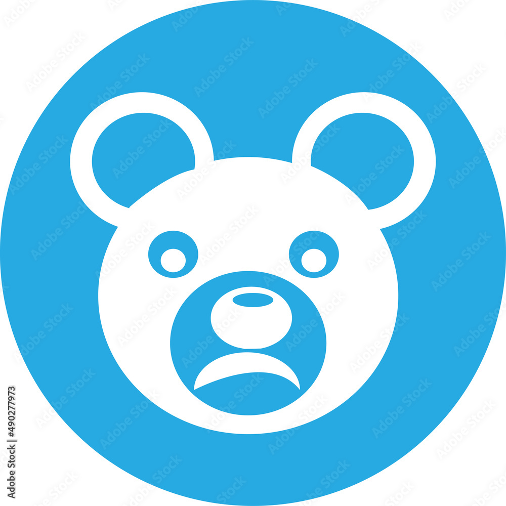 Bear Icon sign symbol design Bear Icon sign symbol design