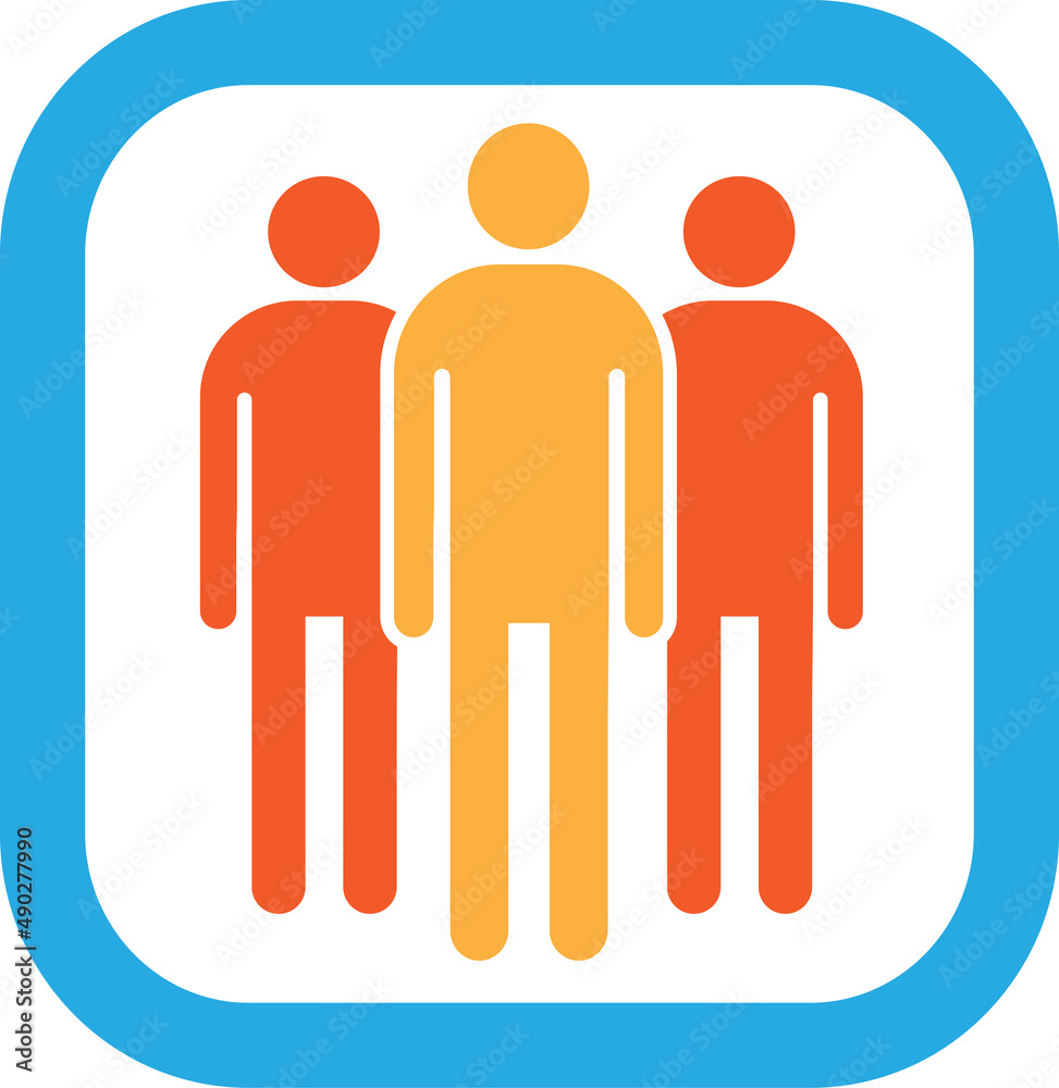 Man icon people sign symbol design Man icon people sign symbol design