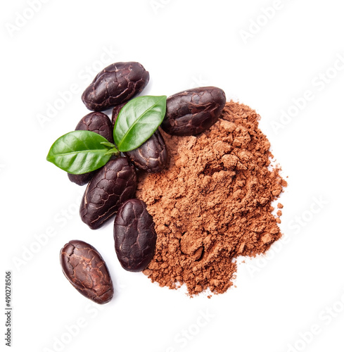 Cacao powder and cacao beans