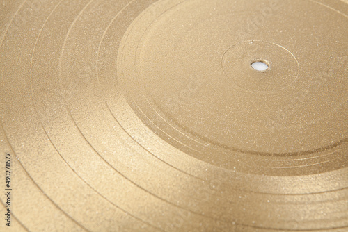 Vinyl record, analog music carrier photo