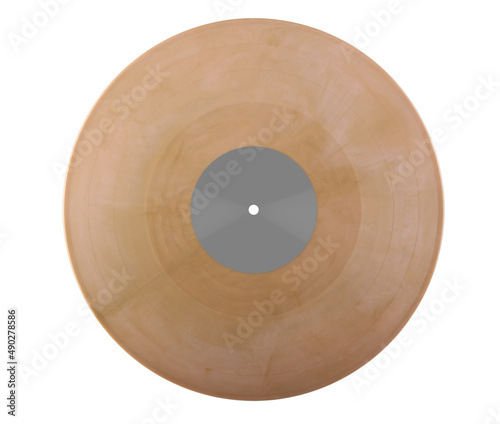 Vinyl record, analog music carrier photo
