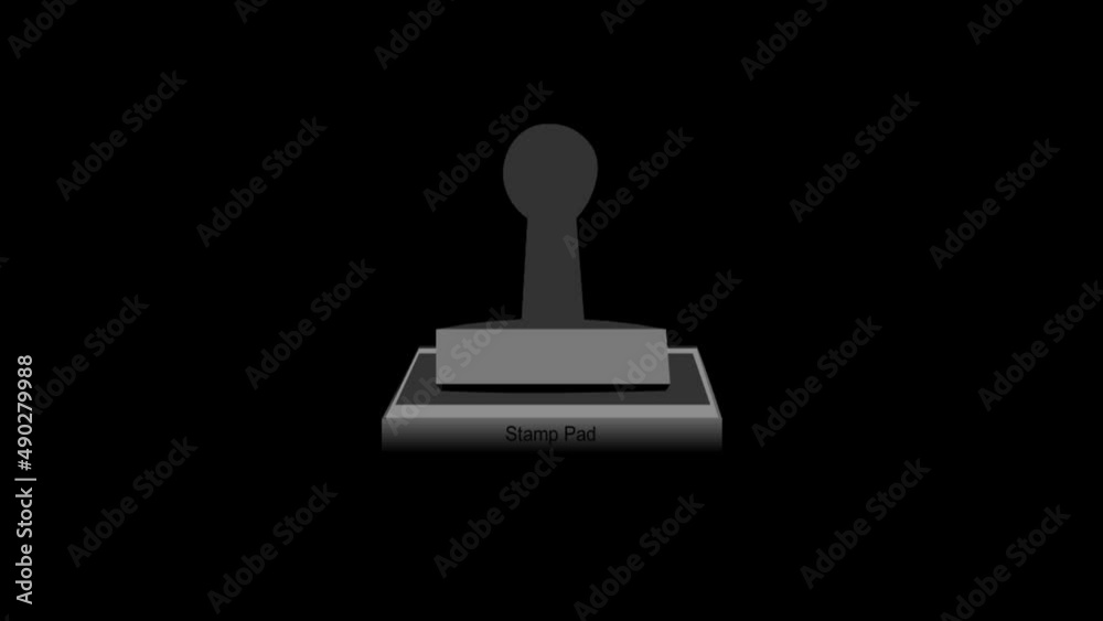 Stamp pad video/animation Stamp pad video/animation