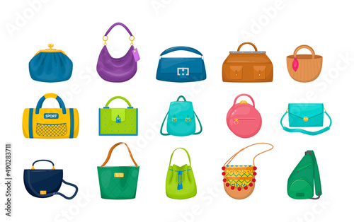 Lady accessories bag clutch, hobo, tablet, hippie, sling bag, sports,