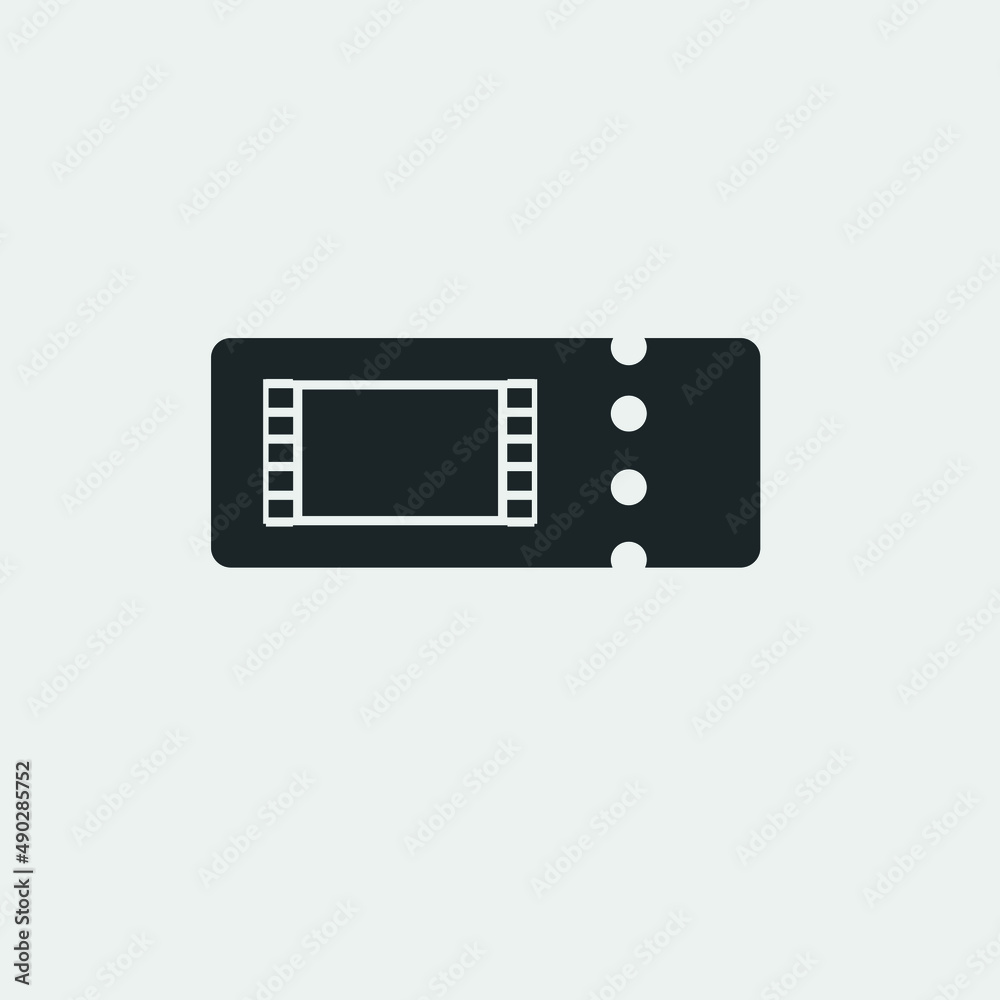 ticket vector icon illustration sign ticket vector icon illustration sign
