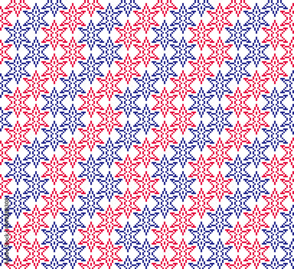 STAR Crystal Pattern 星 結晶柄 STAR Crystal Pattern 星 結晶柄