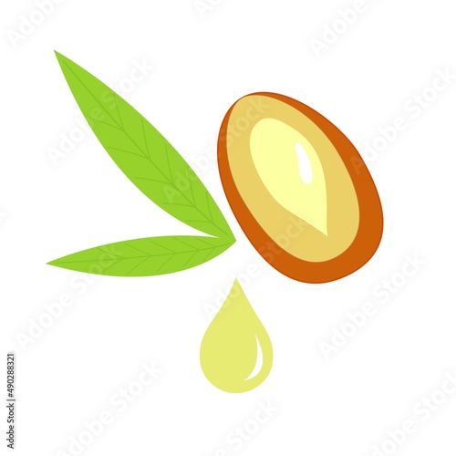 argan oil logo design	