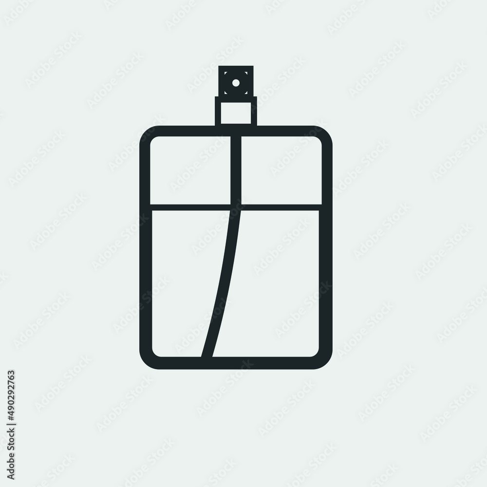 Perfume vector icon illustration sign Perfume vector icon illustration sign