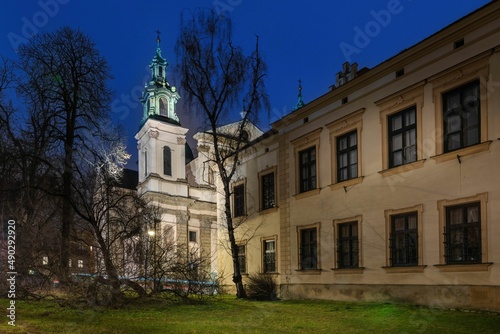 Wnętrze Kościoła Świętej Anny w Krakowie