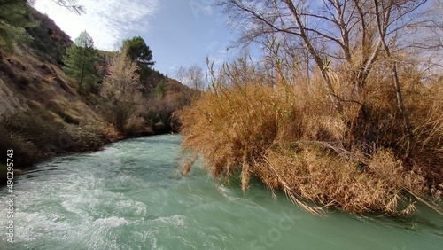river in the mountains