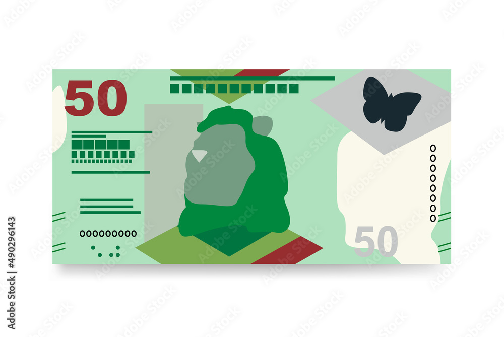 Hong Kong Dollar Vector Illustration. Hong Kong, Macau money set bundle ...